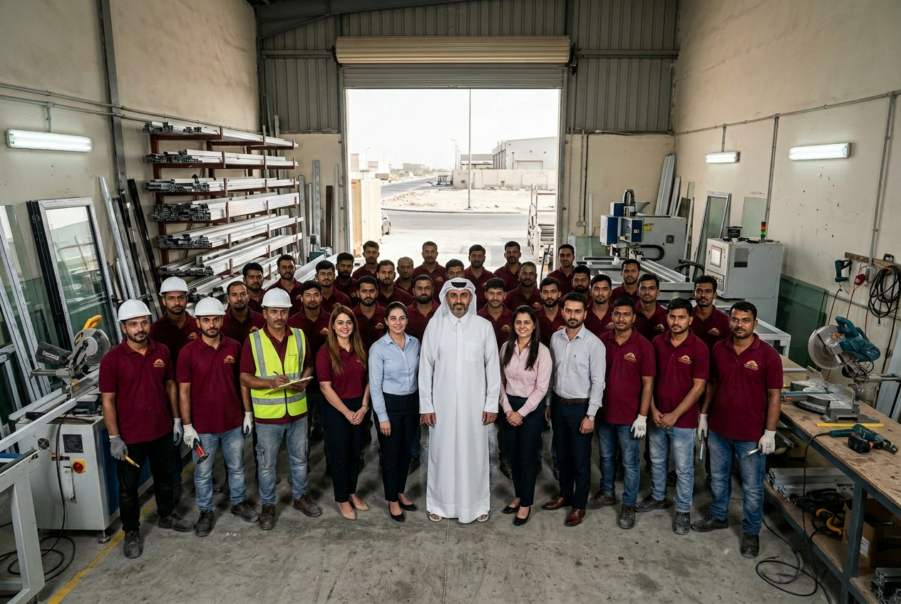 Meteb Kroz team in Doha